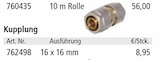 Alu-Verbund-Rohr Angebote bei Holz Possling Potsdam für 119,00 €