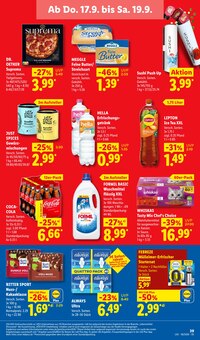 Coca Cola im Lidl Prospekt "LIDL LOHNT SICH" mit 71 Seiten (Wismar)