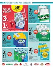 Promos Eau Aromatisée dans le catalogue "OUI AUX SUPERS POUVOIRS D'ACHAT" de E.Leclerc à la page 28