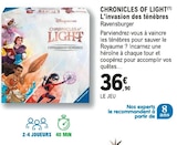 Chronicles of light l'Invasion des ténèbres - Ravensburger à 36,90 € dans le catalogue E.Leclerc