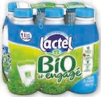 Lait UHT Demi-Écrémé Bio - LACTEL en promo chez U Express Avignon à 7,26 €