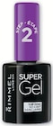 Vernis à ongles Super Gel - RIMMEL en promo chez Super U Caen à 2,94 €