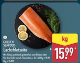 Lachsfiletseite Angebote von GOLDEN SEAFOOD bei ALDI Nord Magdeburg für 15,99 €