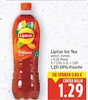 Ice Tea Pfirsich von Lipton im aktuellen E center Prospekt