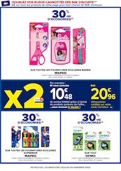 Fournitures Scolaires Angebote im Prospekt "Carrefour" von Carrefour Fournitures Scolaires Angebote im Prospekt "Carrefour" von Carrefour auf Seite 87