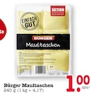 Maultaschen im Angebot bei E center in Offenbach Maultaschen Angebote von Bürger bei E center Offenbach für 1,00 €
