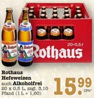 Hefeweizen im Angebot bei E center in Pfinztal Hefeweizen Angebote von Rothaus bei E center Pfinztal für 15,99 €