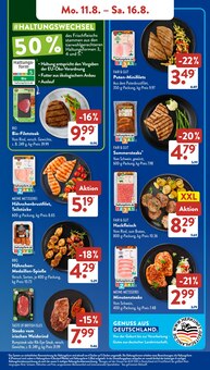Bio Fleisch Angebot im aktuellen ALDI SÜD Prospekt auf Seite 5
