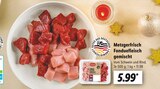 Fonduefleisch gemischt von Metzgerfrisch im aktuellen Lidl Prospekt für 5,99 €