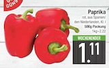 Paprika im EDEKA Prospekt Paprika von GÜNS im aktuellen EDEKA Prospekt für 1,11 €