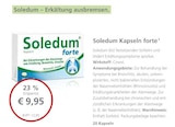 Soledum Kapseln forte bei LINDA Premiumapotheke im Prospekt "" für 9,95 €