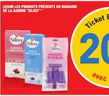 20% avec la carte Ticket E.Leclerc sur les produits présents en magasin de la gamme SILISS - SILISS dans le catalogue E.Leclerc
