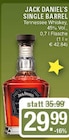 Single Barrel Tennessee Whiskey im Angebot bei EDEKA in Haltern am See Single Barrel Tennessee Whiskey Angebote von Jack Daniel's bei EDEKA Haltern am See für 29,99 €