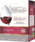 Pays d'oc merlot - L'ÂME DU TERROIR en promo chez Carrefour Montrouge à 19,42 €