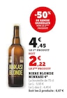 Super U Lombron - Promo Bière blonde 4° Promo Bière blonde 4° à 2,22 € dans le catalogue Super U à Lombron