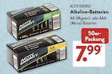 AA-(Mignon)-Batterien im ALDI SÜD Prospekt AA-(Mignon)-Batterien von ACTIV ENERGY im aktuellen ALDI SÜD Prospekt für 7,99 €