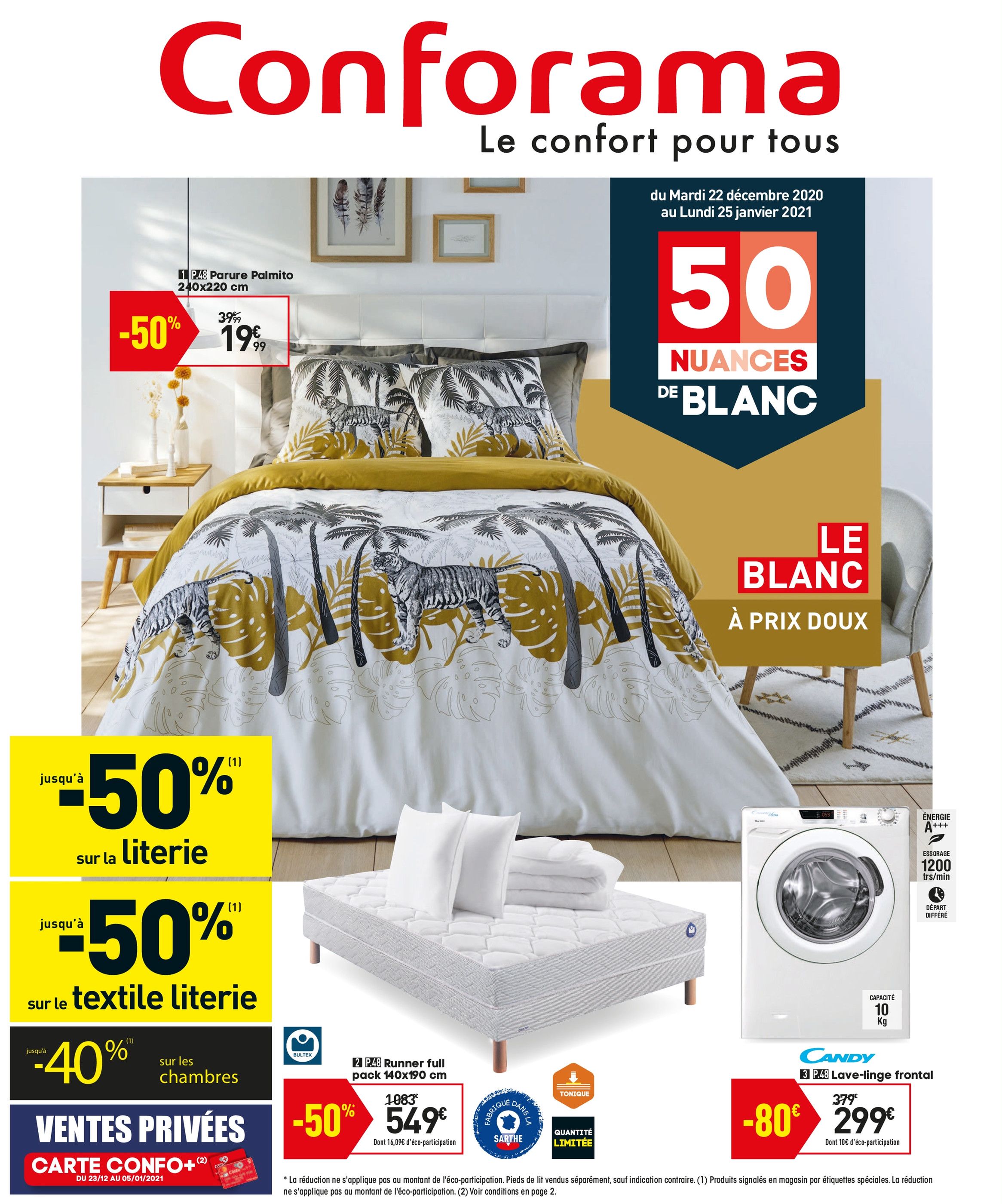 Conforama Catalogue, promos et prospectus Septembre 2021