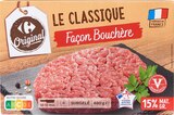 Steaks hachés Façon Bouchère surgelés - CARREFOUR ORIGINAL en promo chez Carrefour Market Évreux à 6,99 €