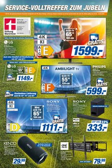 Fernseher im expert Prospekt "Top Angebote" mit 8 Seiten (Neumünster)