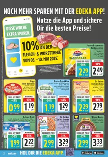 EDEKA Prospekt der Woche "Aktuelle Angebote" Seite 2, 05.05.2025 bis 10.05.2025 für Roetgen Aktueller EDEKA Prospekt "Aktuelle Angebote" Seite 2 von 24 Seiten für Roetgen