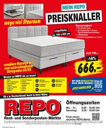 Bett im aktuellen Repo Prospekt (Chemnitz) Bett im Repo Prospekt "Aktuelle Angebote" mit 12 Seiten (Chemnitz)