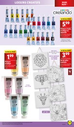 Offre Peinture Acrylique dans le catalogue Lidl du moment à la page 53