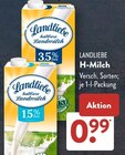 Fett im ALDI SÜD Prospekt H-Milch 3.5% Fett von Landliebe im aktuellen ALDI SÜD Prospekt für 0,99 €