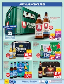 Bier im Netto Marken-Discount Prospekt "Aktuelle Angebote" mit 72 Seiten (Magdeburg)