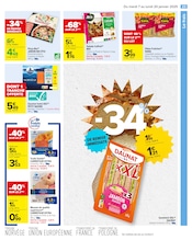 Saumon Fumé Angebote im Prospekt "NOUVELLE ANNÉE MEILLEURE PROMO" von Carrefour auf Seite 25