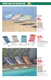 Offre Chaise Pliante dans le catalogue Super U du moment à la page 12