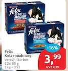 Felix Katzennahrung von Purina für 3,99 € bei budni im Angebot Felix Katzennahrung von Purina im aktuellen budni Prospekt