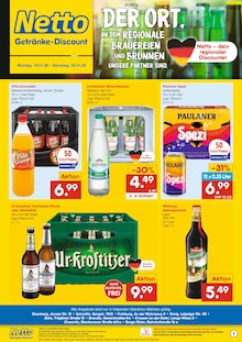Aktueller Netto Marken-Discount Narsdorf Prospekt Netto Marken-Discount Narsdorf Prospekt "DER ORT, AN DEM DU IMMER AUSGEZEICHNETE PREISE FINDEST." mit 2 Seiten