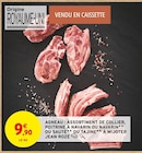 Agneau : assortiment de collier, poitrine à navarin ou navarin ou sauté ou tajine à mijoter à Intermarché Contact dans Vert