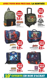 Prix et réduction Jurassic World dans le prospectus Super U en cours Offre Jurassic World dans le catalogue Super U du moment à la page 18