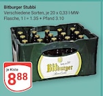 Aktuelles Stubbi Angebot bei GLOBUS in Maintal ab 8,88 €