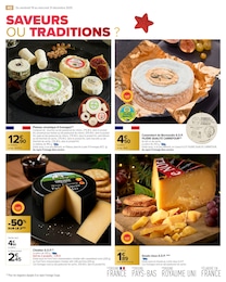 Prix et réduction Camembert dans le prospectus Carrefour Market en cours Offre Camembert dans le catalogue Carrefour Market du moment à la page 42