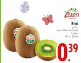 Kiwi grün im EDEKA Prospekt Kiwi grün von Zespri im aktuellen EDEKA Prospekt für 0,39 €
