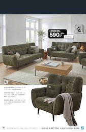 Sofa Angebot im aktuellen Kabs Prospekt auf Seite 9