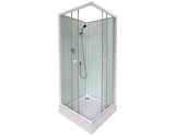 Cabine de douche "Arkell" blanc - L. 80 x l. 80 x H. 200 cm - Brico Dépôt à Saint-Denis Cabine de douche "Arkell" blanc - L. 80 x l. 80 x H. 200 cm en promo chez Brico Dépôt Saint-Denis à 219,00 €