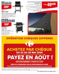 Offre Barbecue Charbon dans le catalogue Carrefour du moment à la page 3