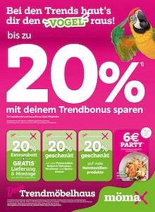 mömax Kaiserslautern Prospekt der aktuellen Woche, gültig von 28.09.2026 bis 04.10.2026 Aktueller mömax Kaiserslautern Prospekt "bis zu 20% mit deinem Trendbonus sparen" mit 16 Seiten