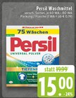 Aktuelles Waschmittel Universal Pulver Angebot bei E center in Krefeld ab 15,00 €