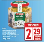 Hirtenkäsewürfel in Öl mit Kräutern Angebote von GAZi bei EDEKA Potsdam für 2,29 €