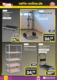 Schwerlastregal Angebot & Preis im aktuellen Netto Marken-Discount Prospekt Schwerlastregal Angebot im aktuellen Netto Marken-Discount Prospekt auf Seite 54
