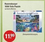 1000 Teile Puzzle von Ravensburger im aktuellen V-Markt Prospekt für 11,99 €