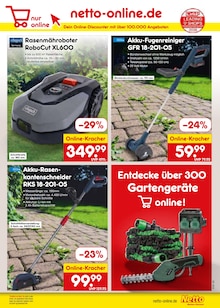 Rasenmäher im Netto Marken-Discount Prospekt "Aktuelle Angebote" mit 72 Seiten (Köln)