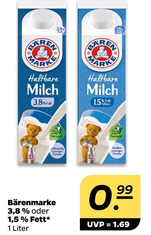 Haltbare Milch