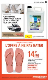 Chaussures en promo dans le catalogue Intermarché Super à la page 31