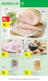 Promos Jambon cuit dans le catalogue "Carrefour" de Carrefour à la page 23