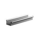SAREI Dachrinne, Nennweite: 75 mm, kastenförmig, Aluminium - silberfarben bei Hagebaumarkt im Prospekt "" für 18,99 €